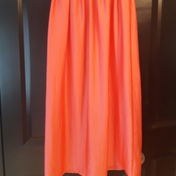 Brand New Mossimo Target Coral Pink Maxi Skirt - Picture 5 of 6